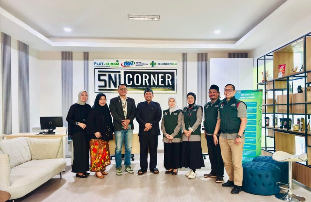 CoE Halal melakukan kunjungan industri ke SNI Center